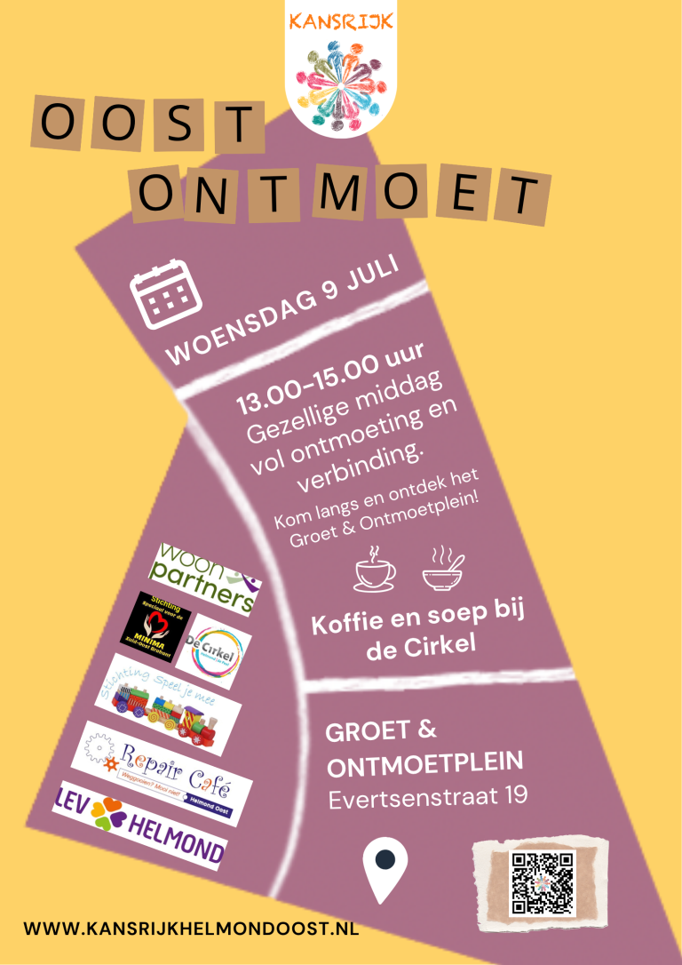 Oost ontmoet ~ woensdag 9 juli